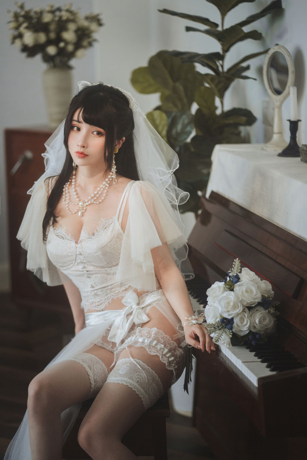 图片[4]-rioko凉凉子 透明婚纱-COS世界