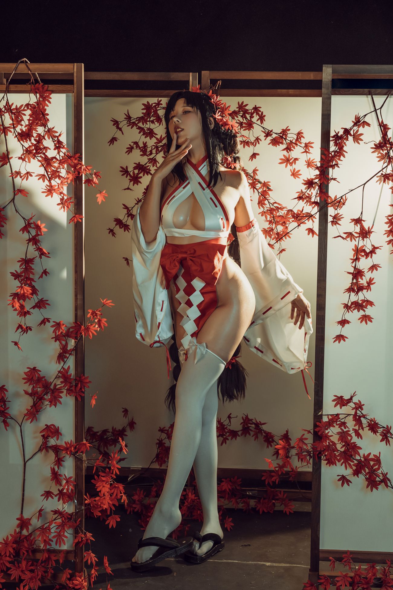 图片[4]-云溪溪 奶桃巫女-COS世界