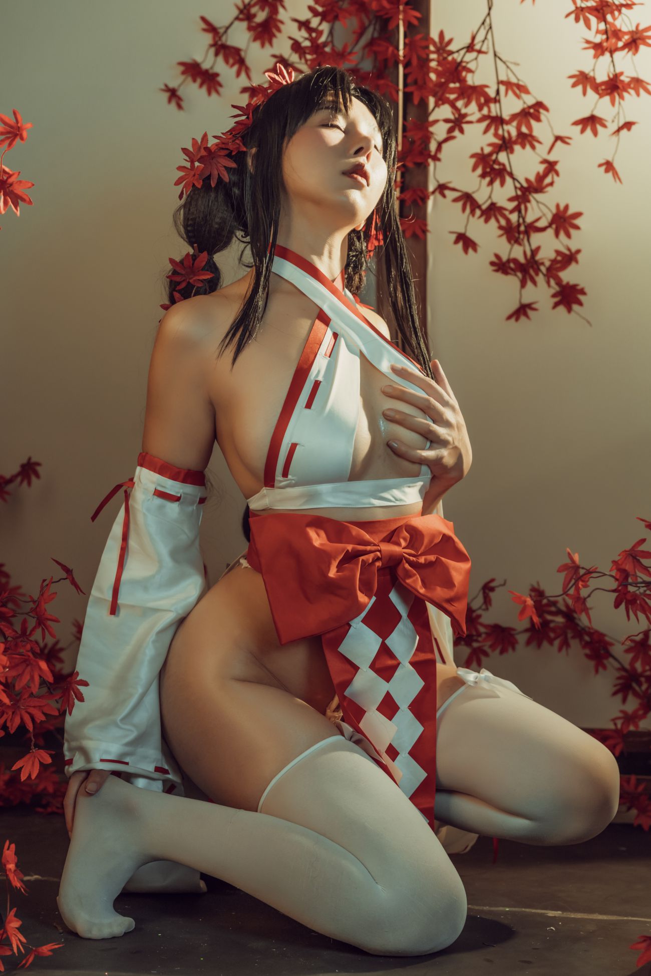 图片[3]-云溪溪 奶桃巫女-COS世界