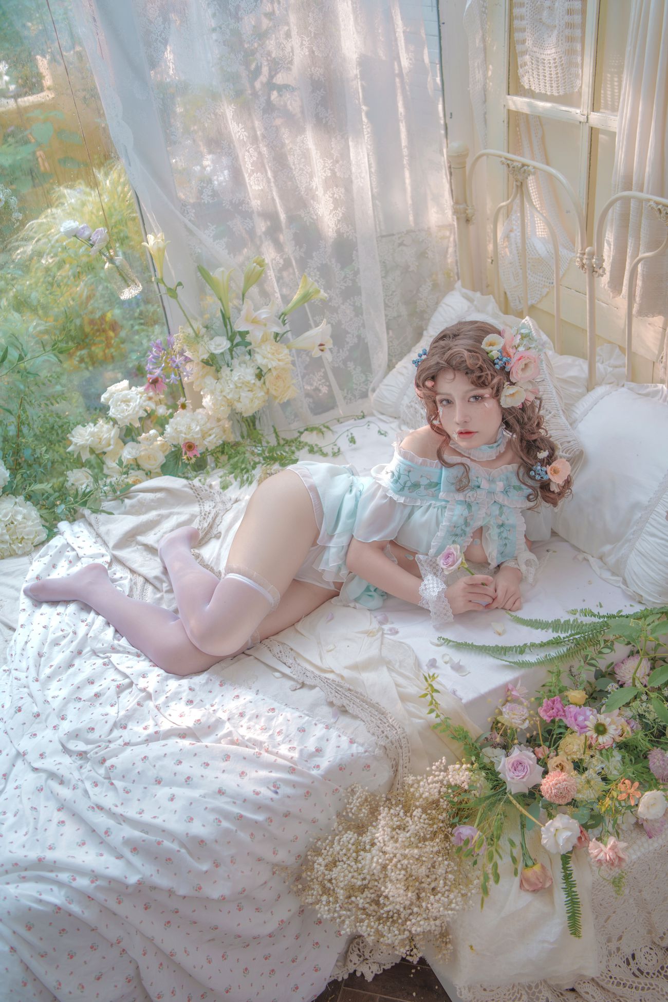 图片[4]-一笑芳香沁写真 豌豆公主-COS世界