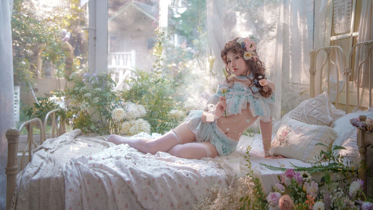 图片[5]-一笑芳香沁写真 豌豆公主-COS世界