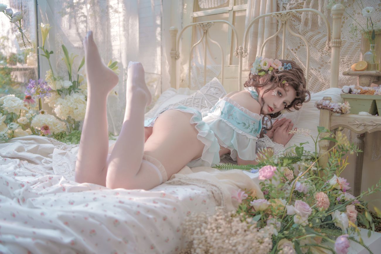 图片[3]-一笑芳香沁写真 豌豆公主-COS世界