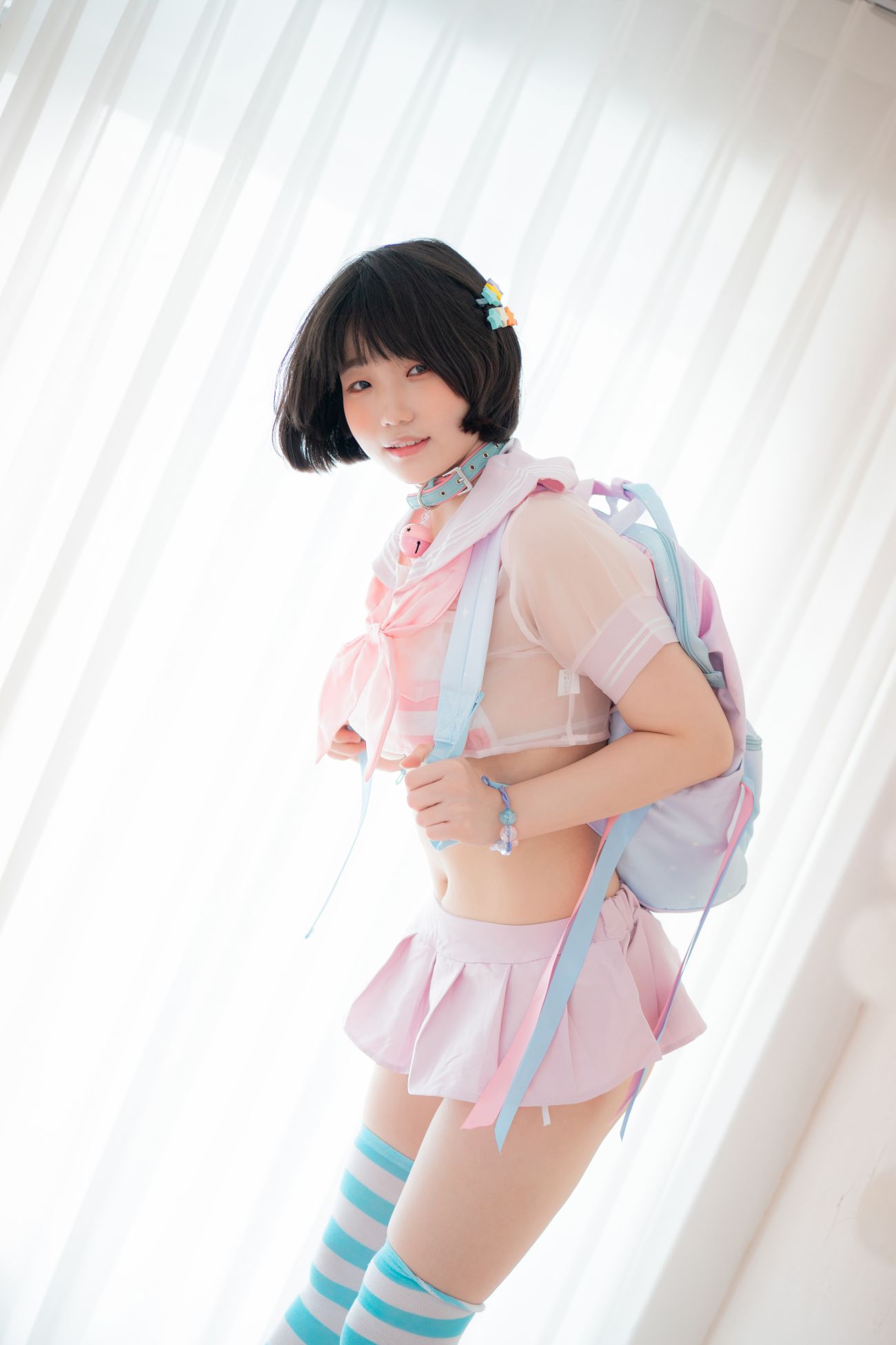 图片[3]-CreamSoda Mimmi Belt choker Concept1-COS世界