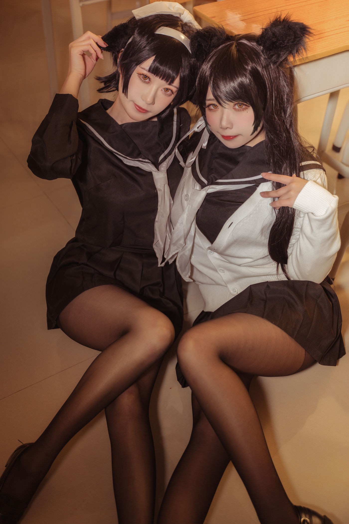 贞子蜜桃 爱宕高雄制服-COS世界