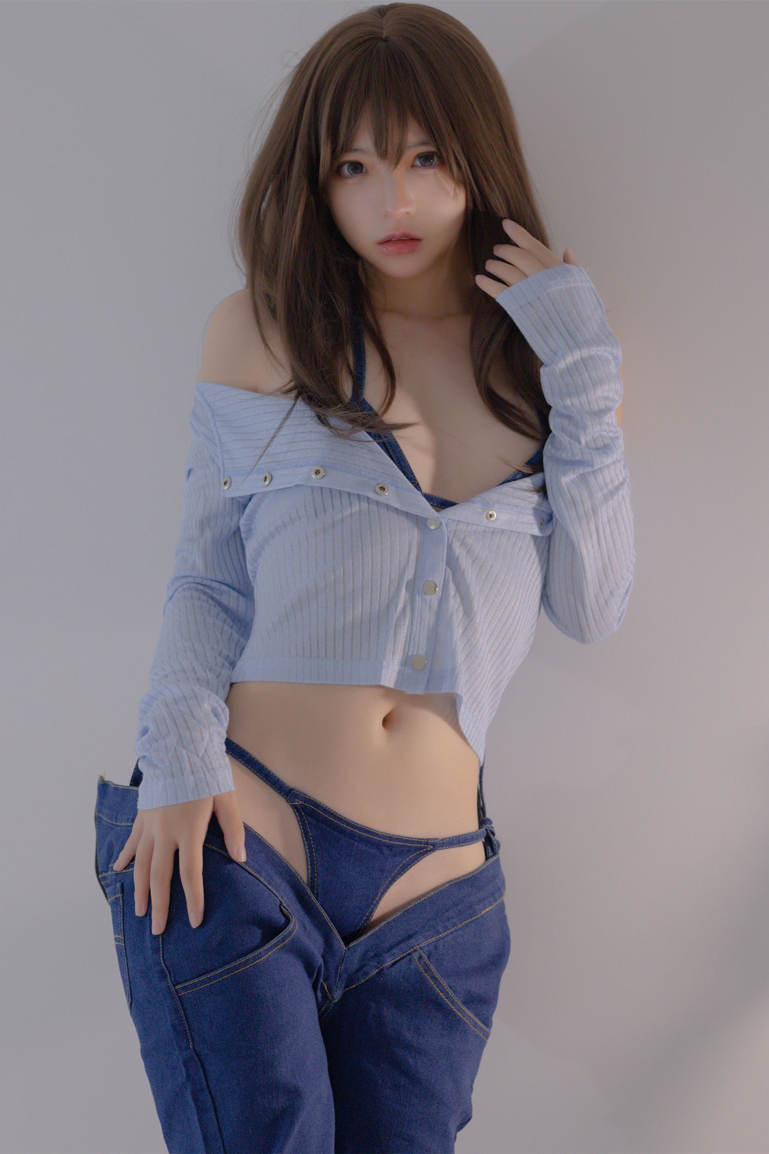 疯猫 吉他妹妹牛仔裤-COS世界