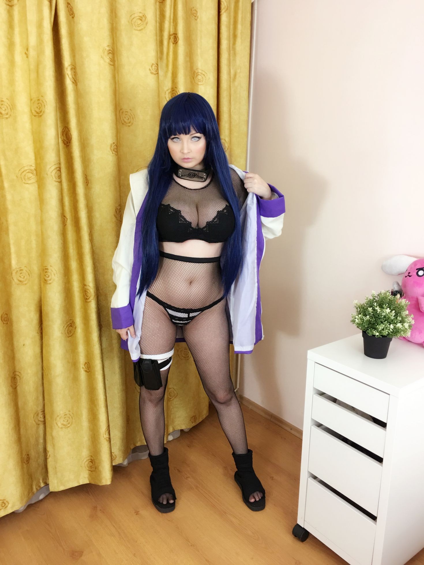 图片[3]-Hidori Rose Miko Kurokawa cosplay（减肥前后对比）-COS世界
