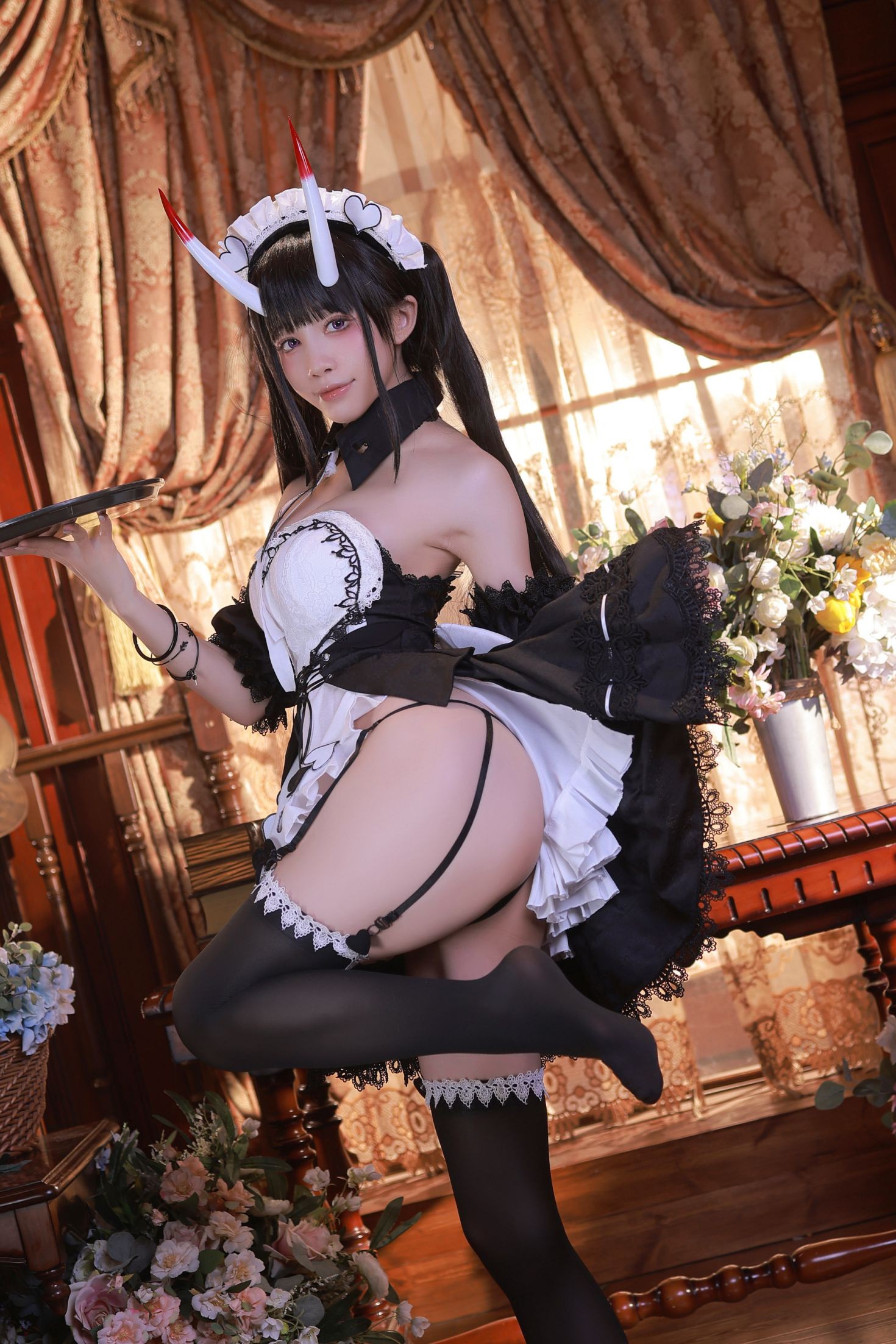 图片[3]-水淼aqua Noshiro maid-COS世界