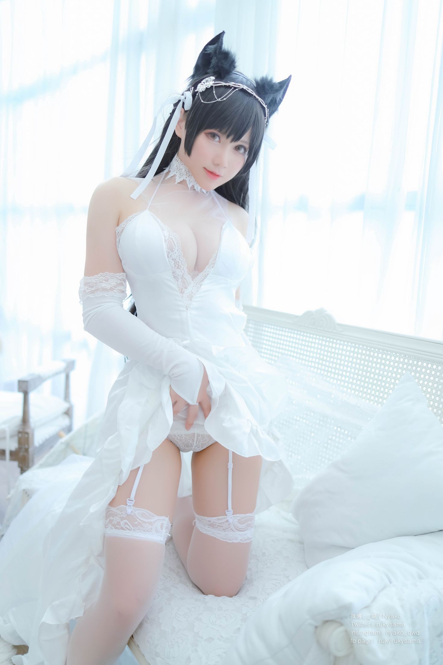 图片[2]-喵子 爱宕婚纱-COS世界