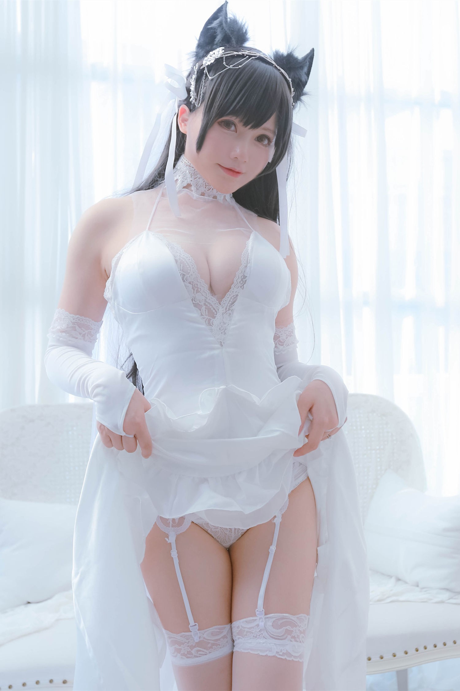 喵子 爱宕婚纱-COS世界