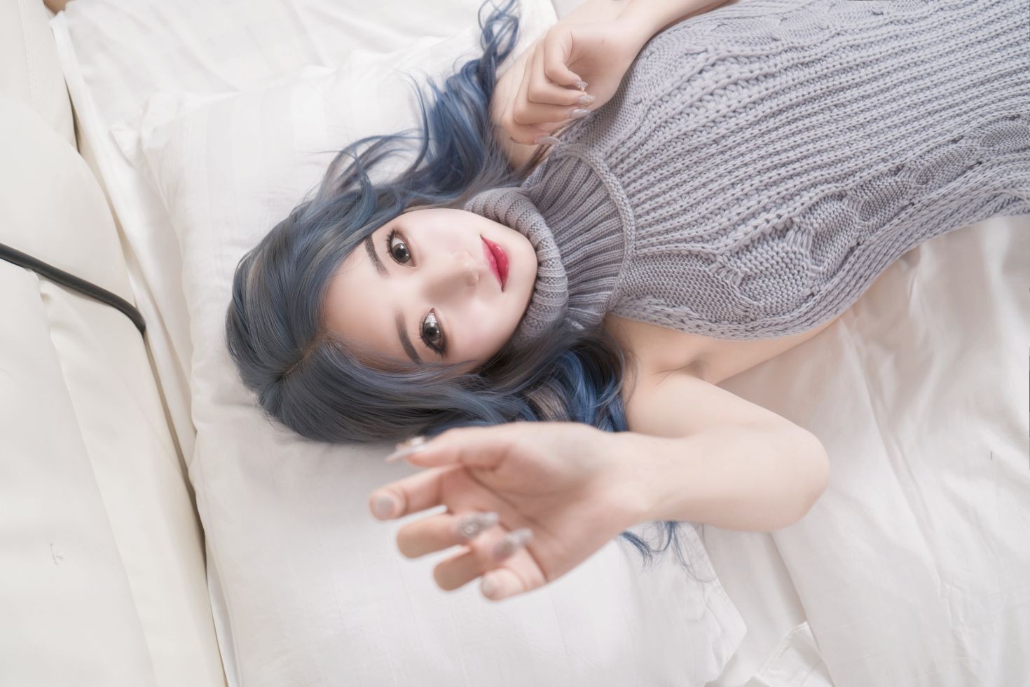 图片[5]-软软 毛衣少女-COS世界