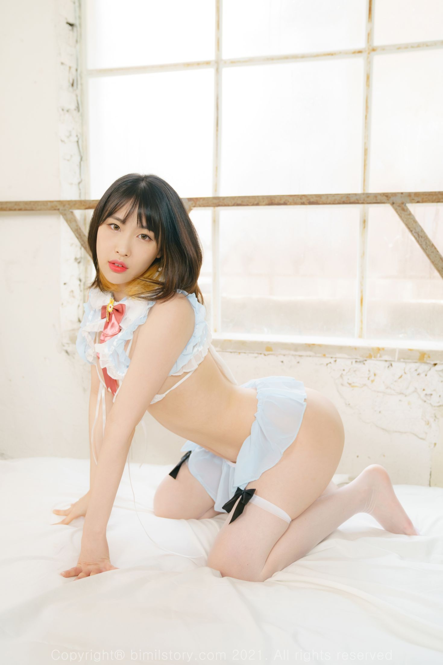 图片[5]-Bimilstory Uhye Cute Maid-COS世界