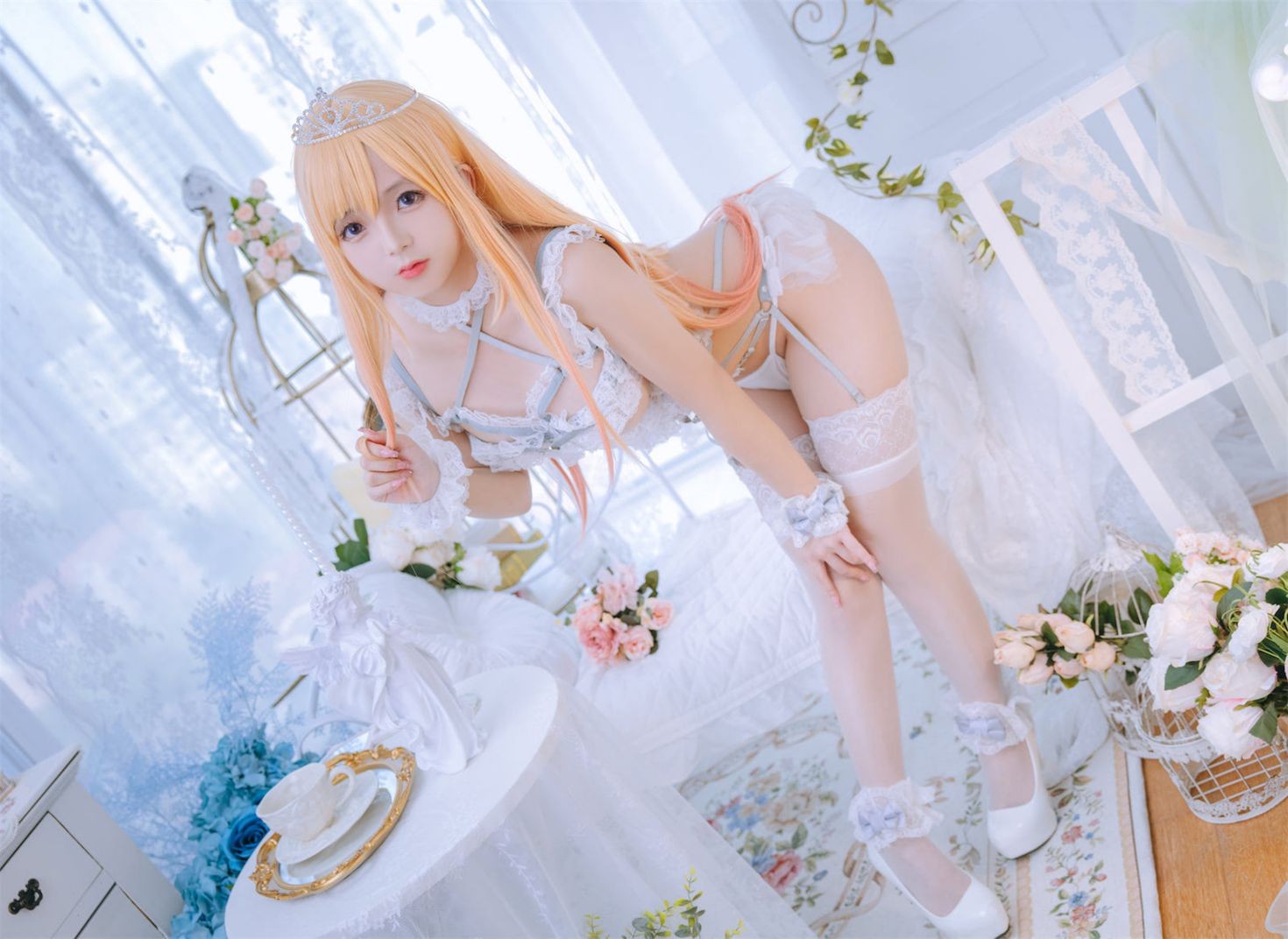 图片[3]-日奈娇 喜多川海梦花嫁-COS世界