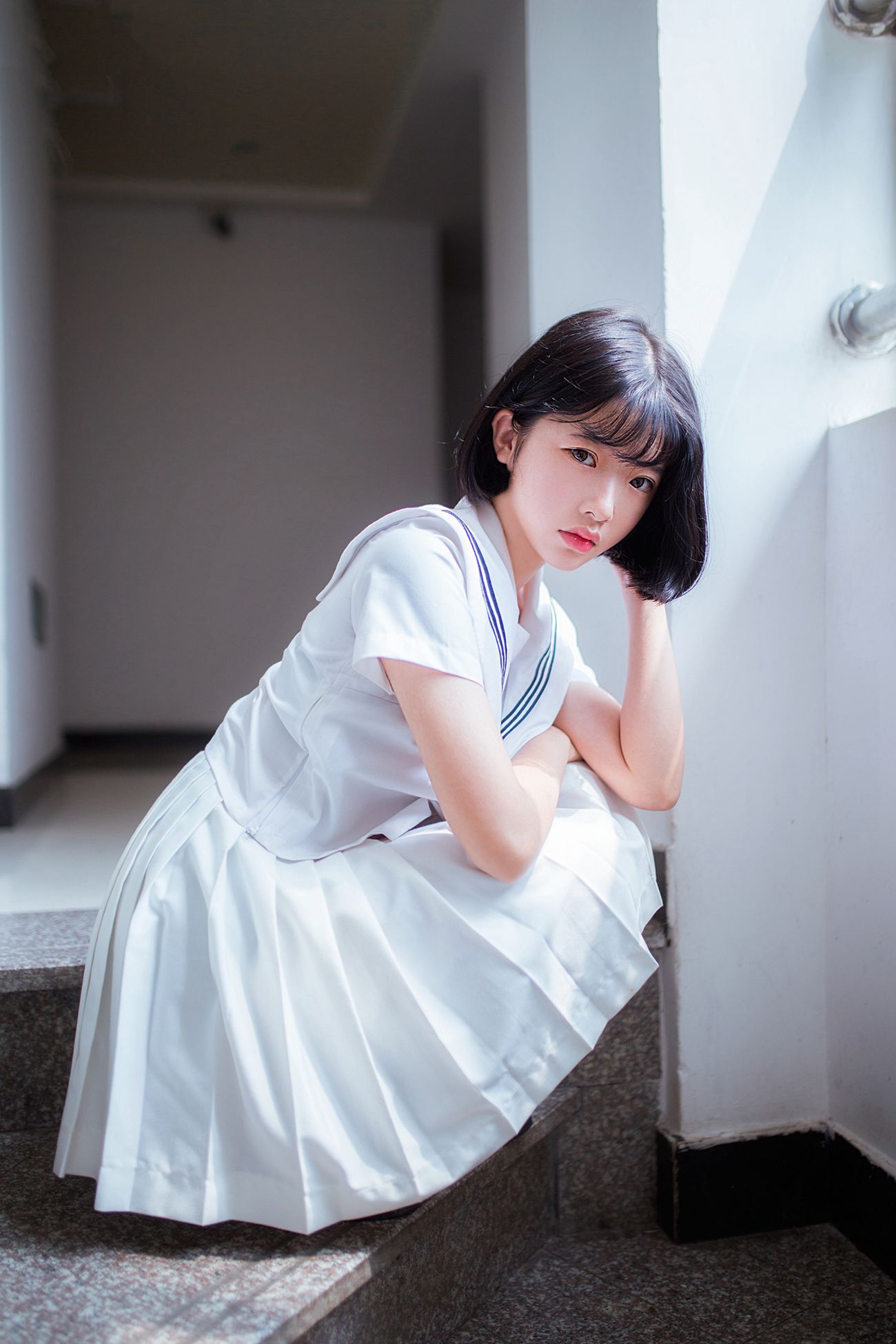 图片[4]-喵糖映画 VOL.437 邻家少女-COS世界