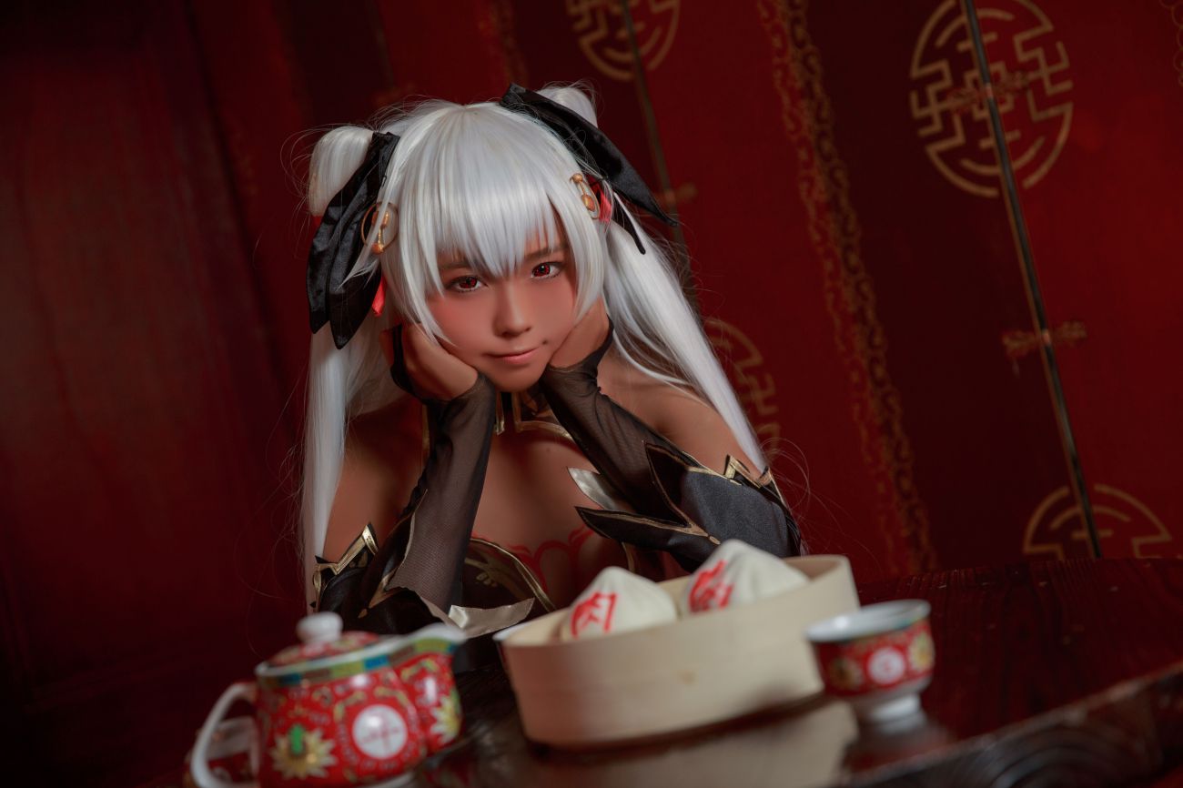 图片[4]-G44不会受伤 褐色旗袍娘-COS世界