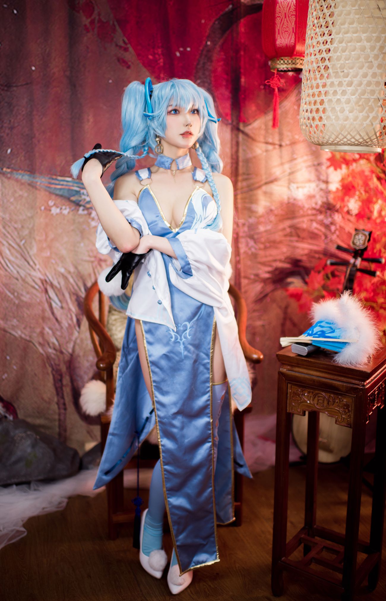 图片[3]-阿包也是兔娘 少女前线 PA15翠雀媚-COS世界