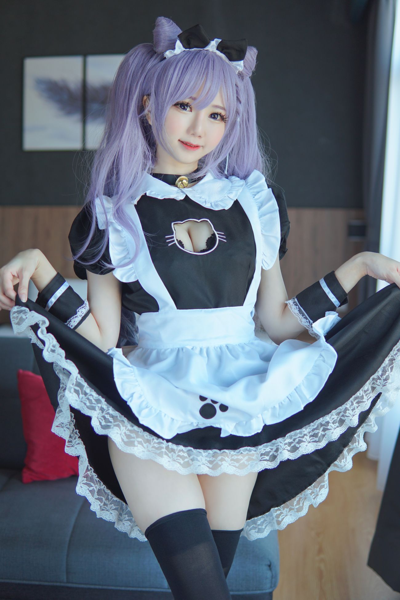 图片[2]-Sally Dorasnow Keqing Maid-COS世界
