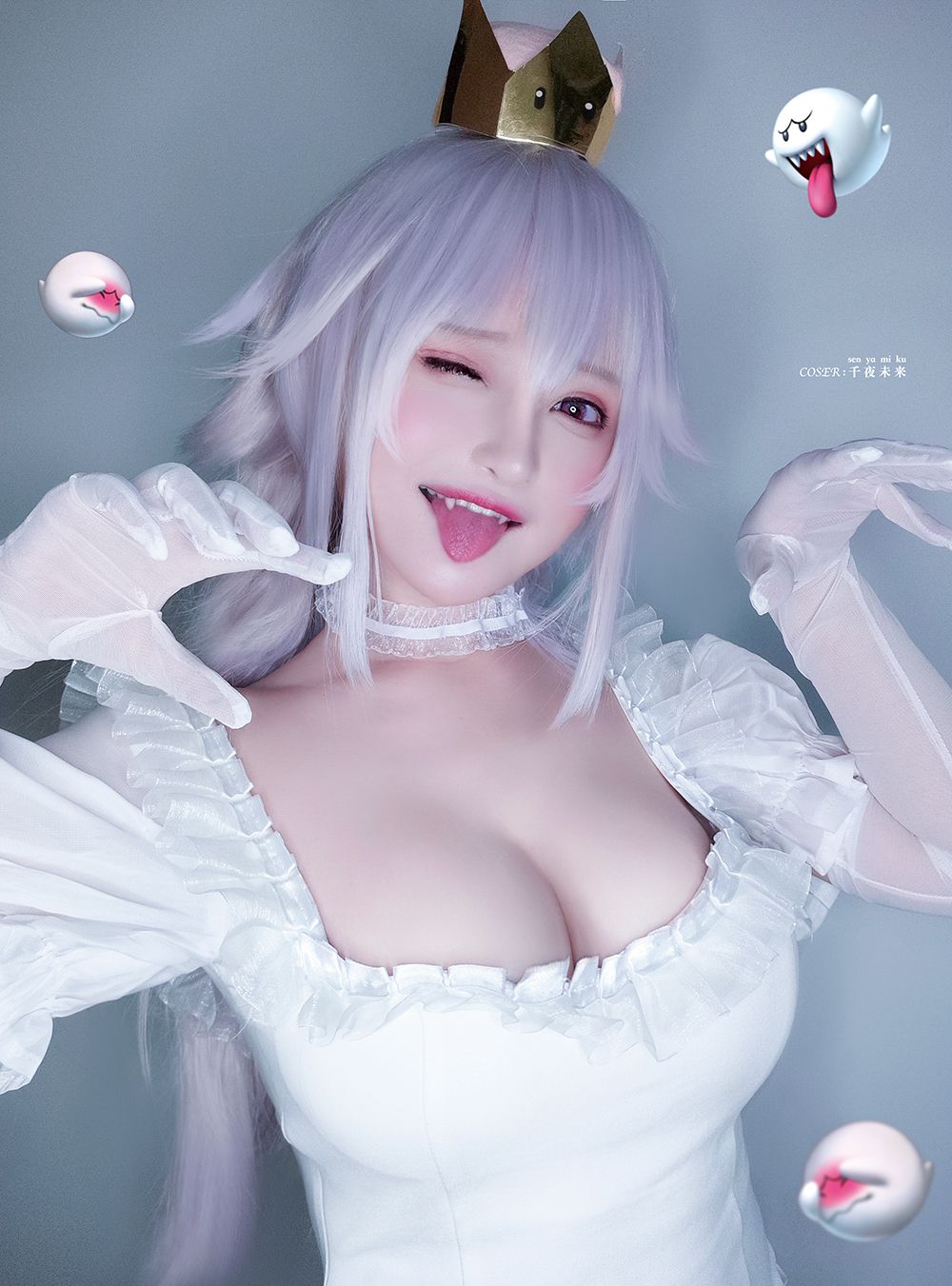 图片[4]-千夜未来 Senya Miku 幽灵姬-COS世界