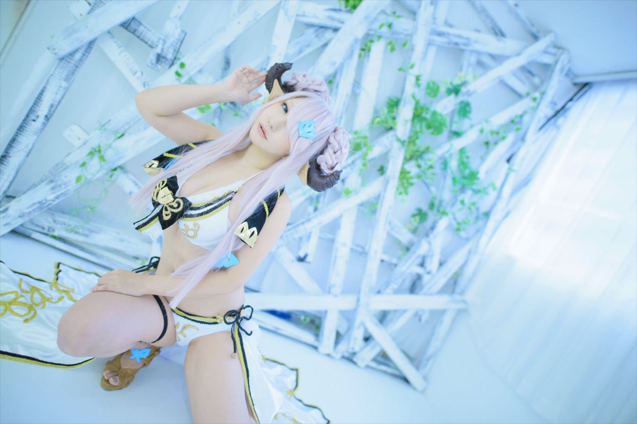 图片[2]-Cosplay Shooting Star’s SAKU HONEY HEART Narmaya-COS世界