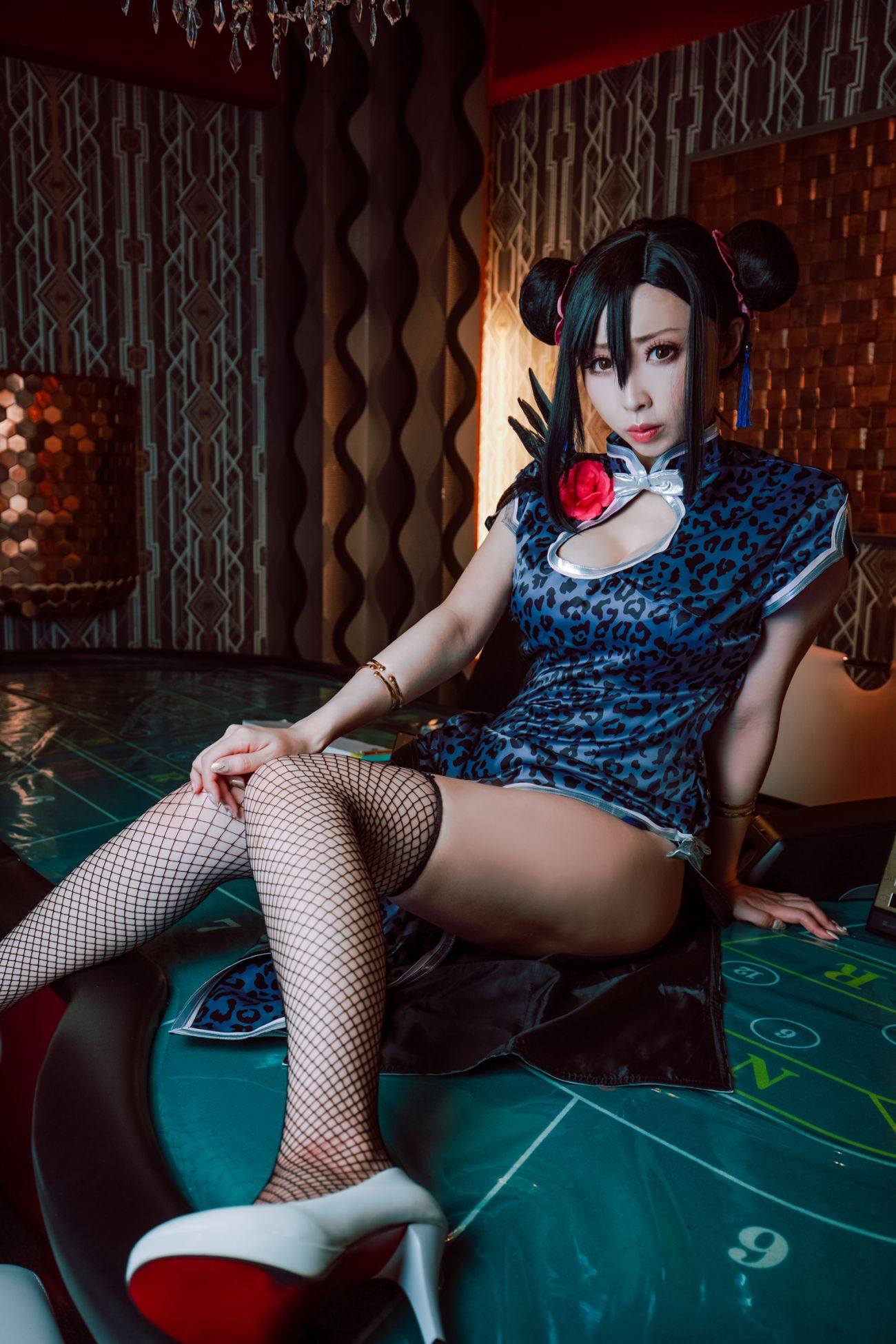图片[3]-Cosplay KURUPIKA 桃色れく TIFA LOCKHART4-COS世界