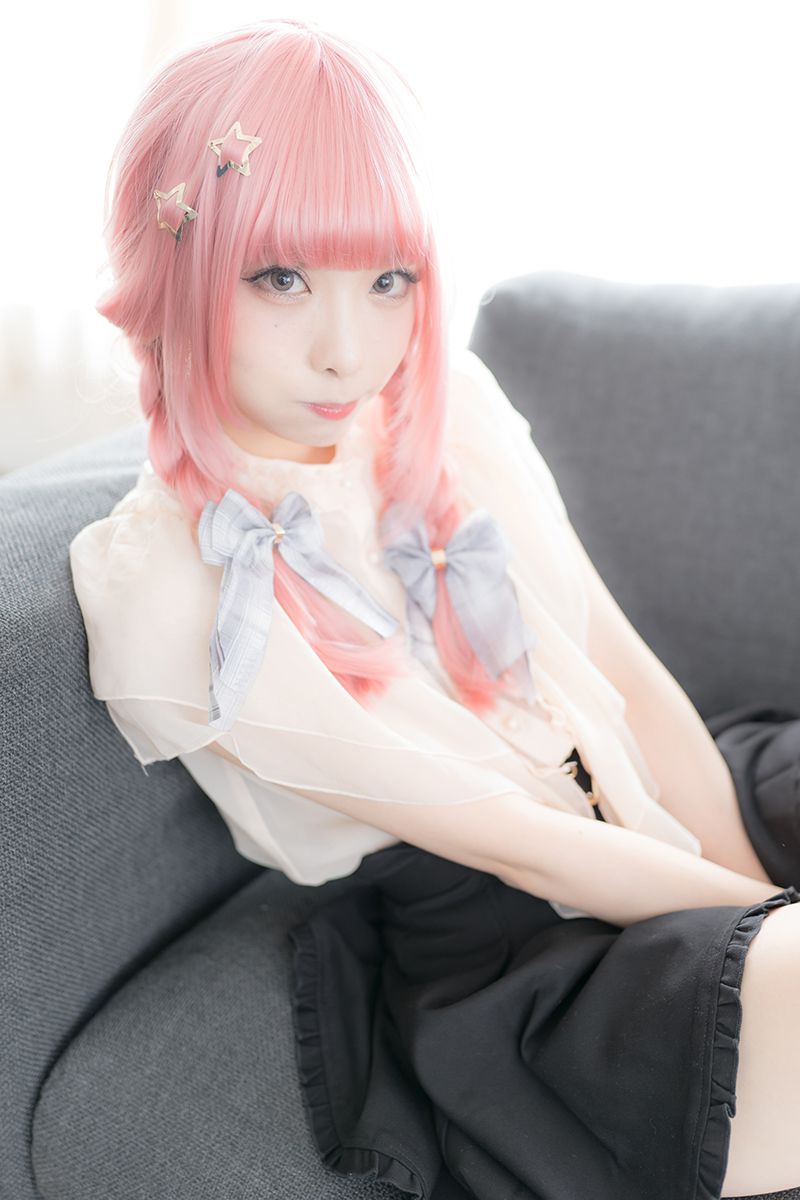 图片[3]-Cosplay misaco #TLに突然のド貧乱ピンク-COS世界