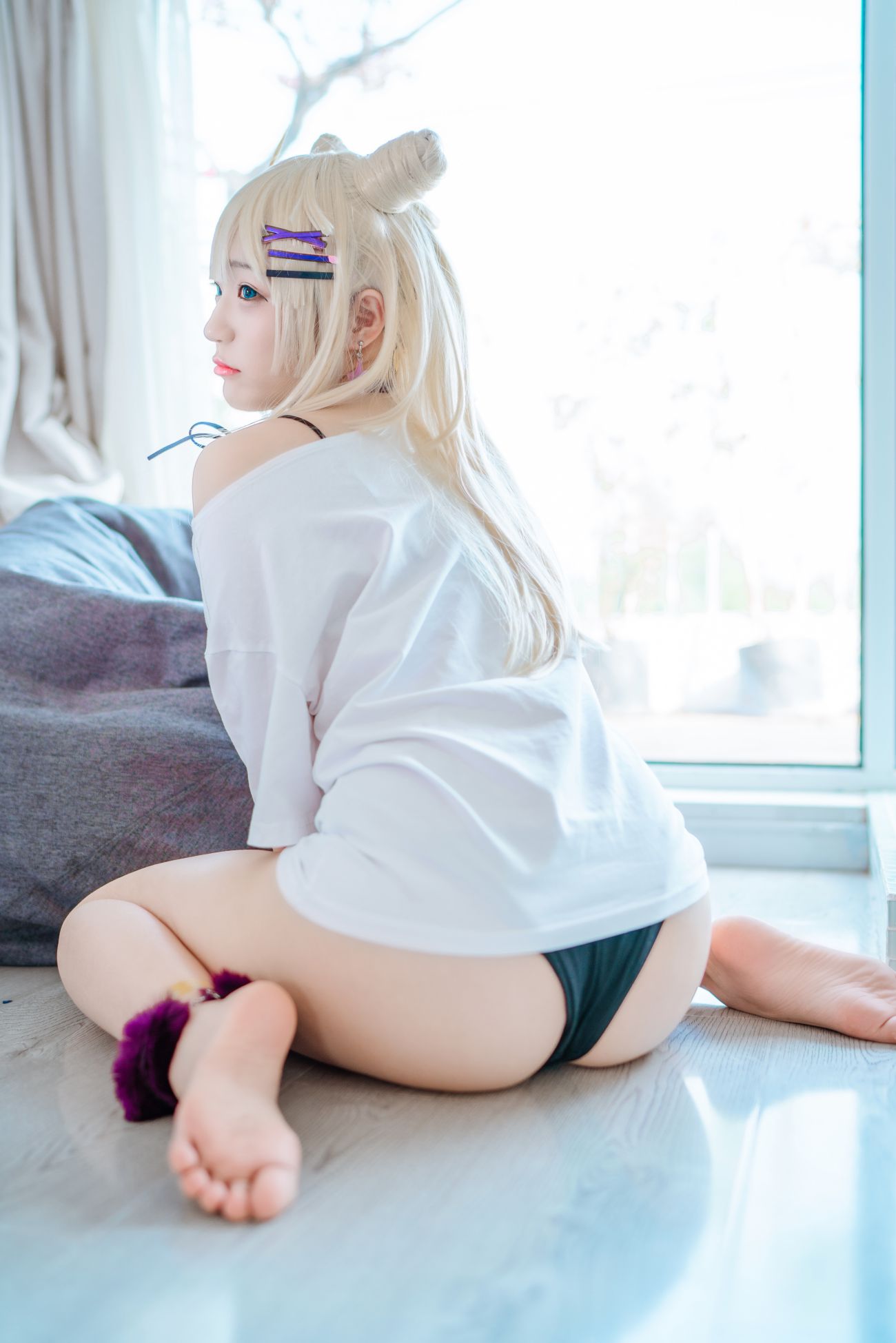 图片[3]-Mime弥美 少女前线AA-12无烟棒棒糖-COS世界