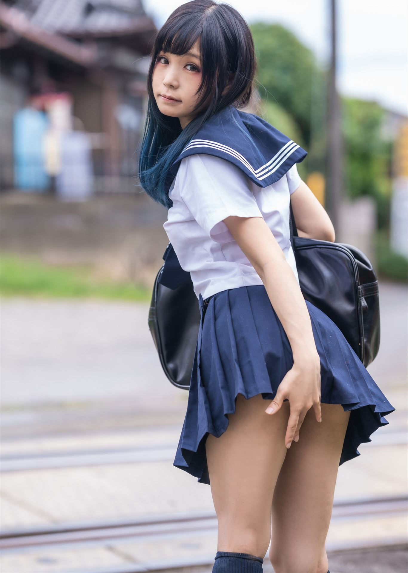 Cosplay Kurumi クルミ放課後制服デート ～僕の彼女は童顔ロリ-COS世界