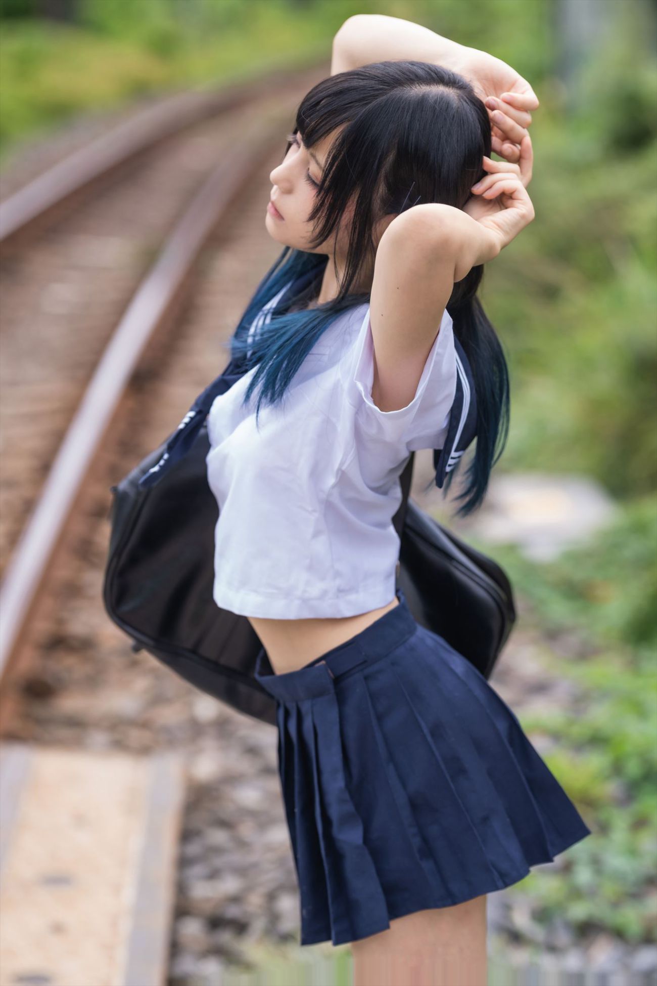 图片[5]-Cosplay Kurumi クルミ放課後制服デート ～僕の彼女は童顔ロリ-COS世界