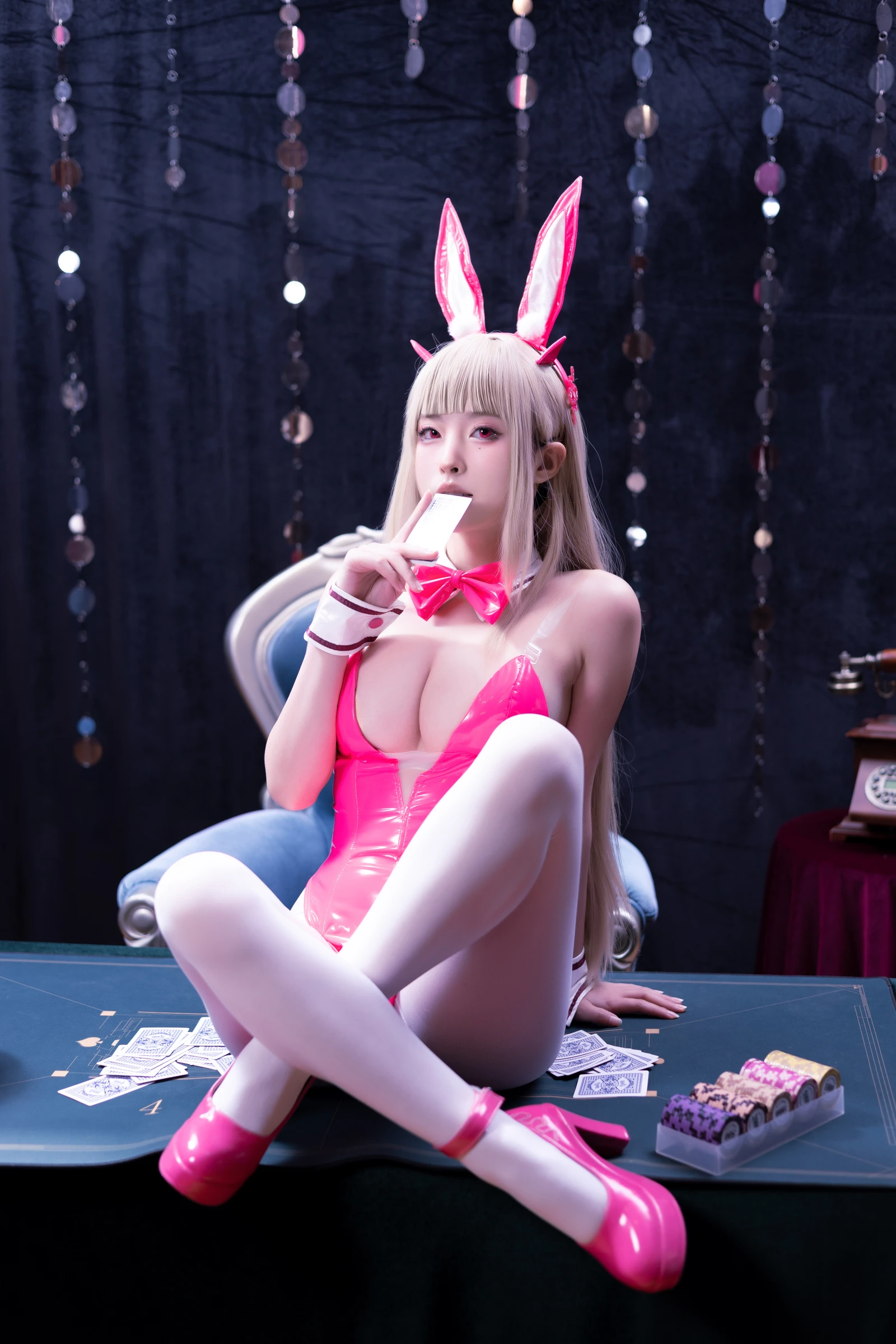 图片[2]-尤物清水由乃 毒蛇兔女郎-COS世界