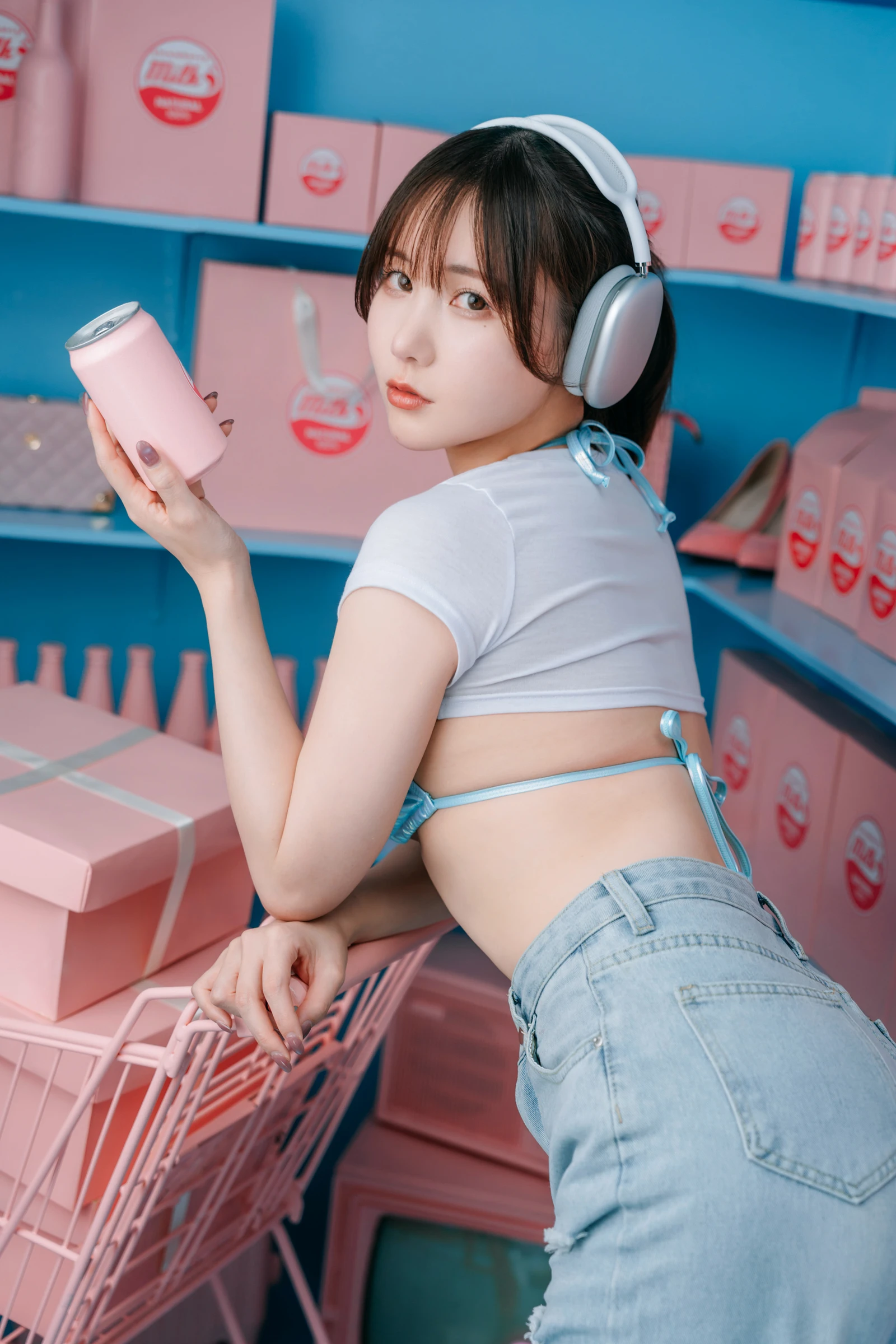 图片[3]-日本甜美COSERけんけん PINK×BLUE-COS世界