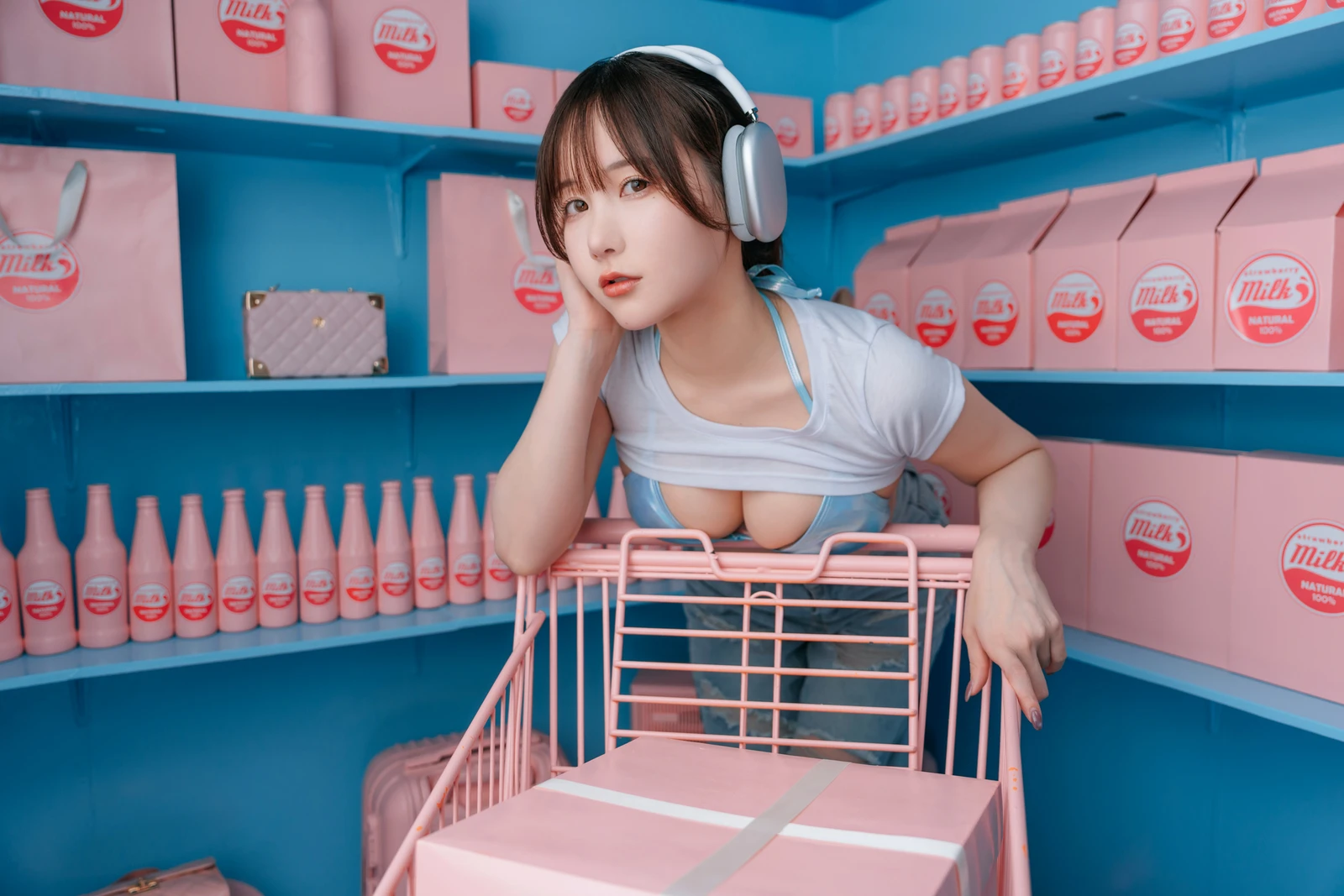 图片[5]-日本甜美COSERけんけん PINK×BLUE-COS世界