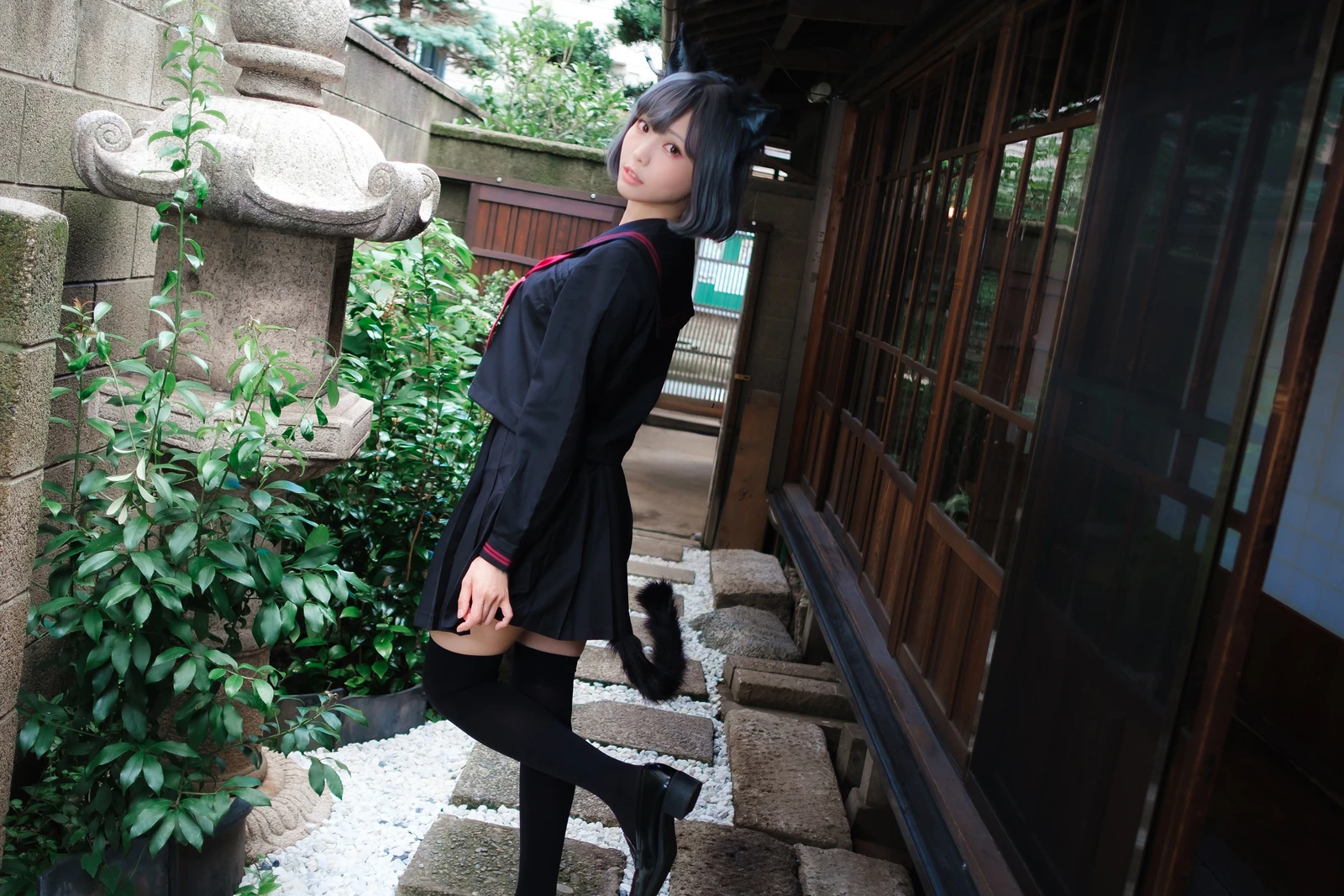 图片[5]-Ely_eee(ElyEE子) Veranda Black Cat緣廊黑貓-COS世界