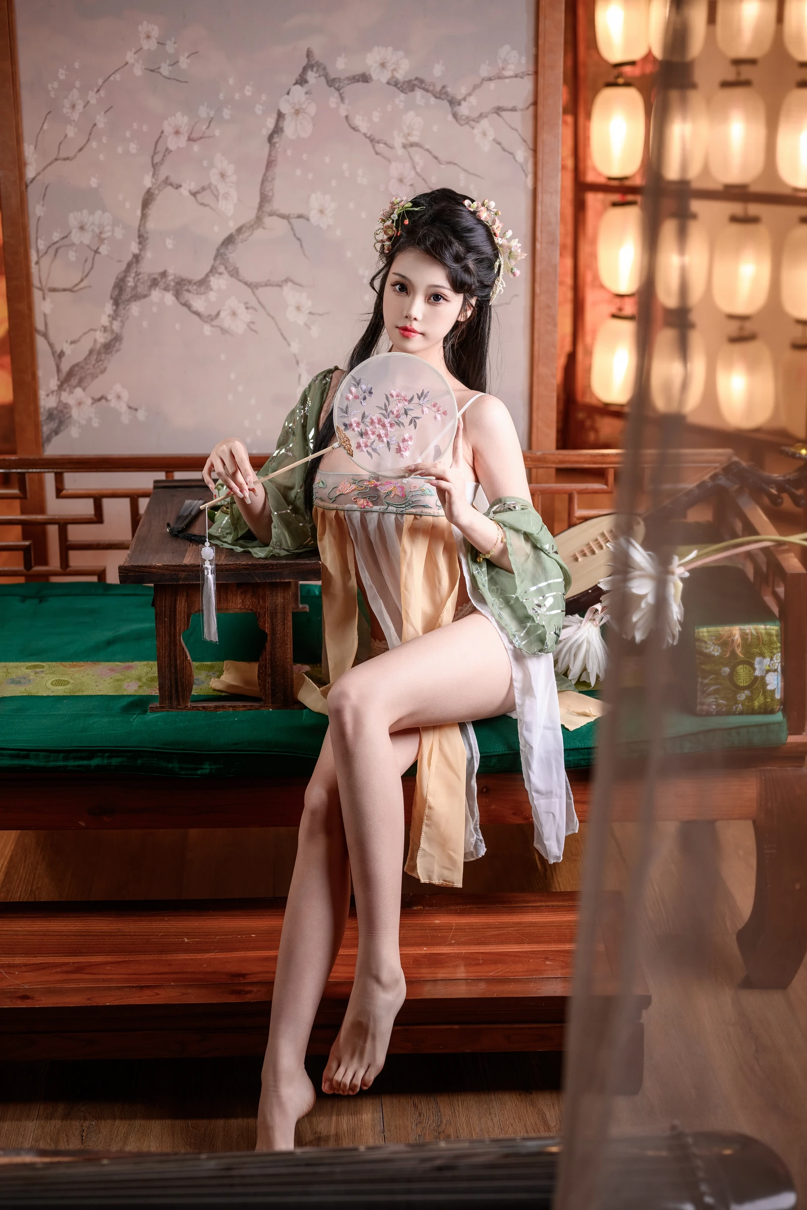 图片[2]-萌系小姐姐蜜汁猫裘 粉黛-COS世界