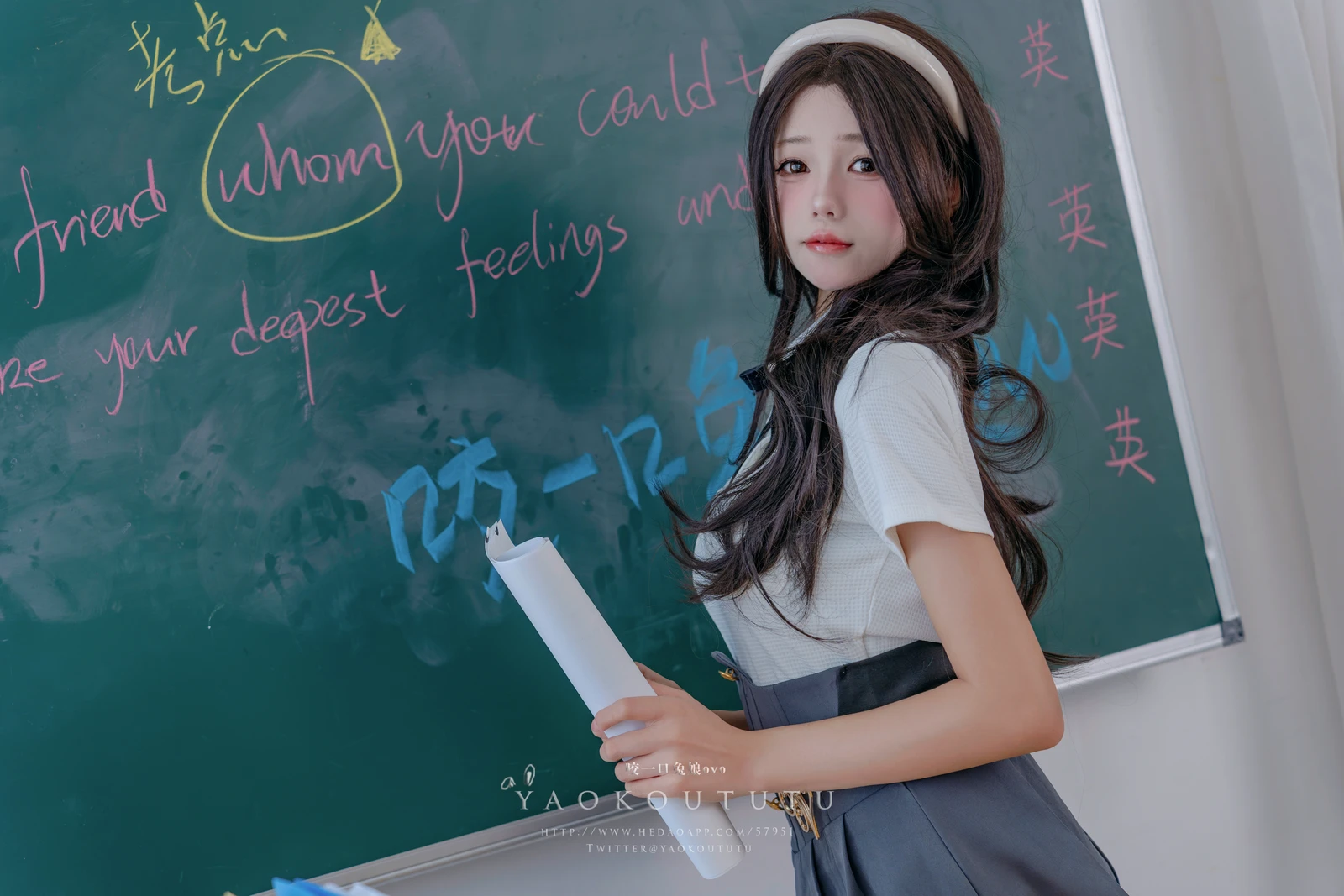 图片[4]-咬一口兔娘 实习老师的欢迎仪式-COS世界