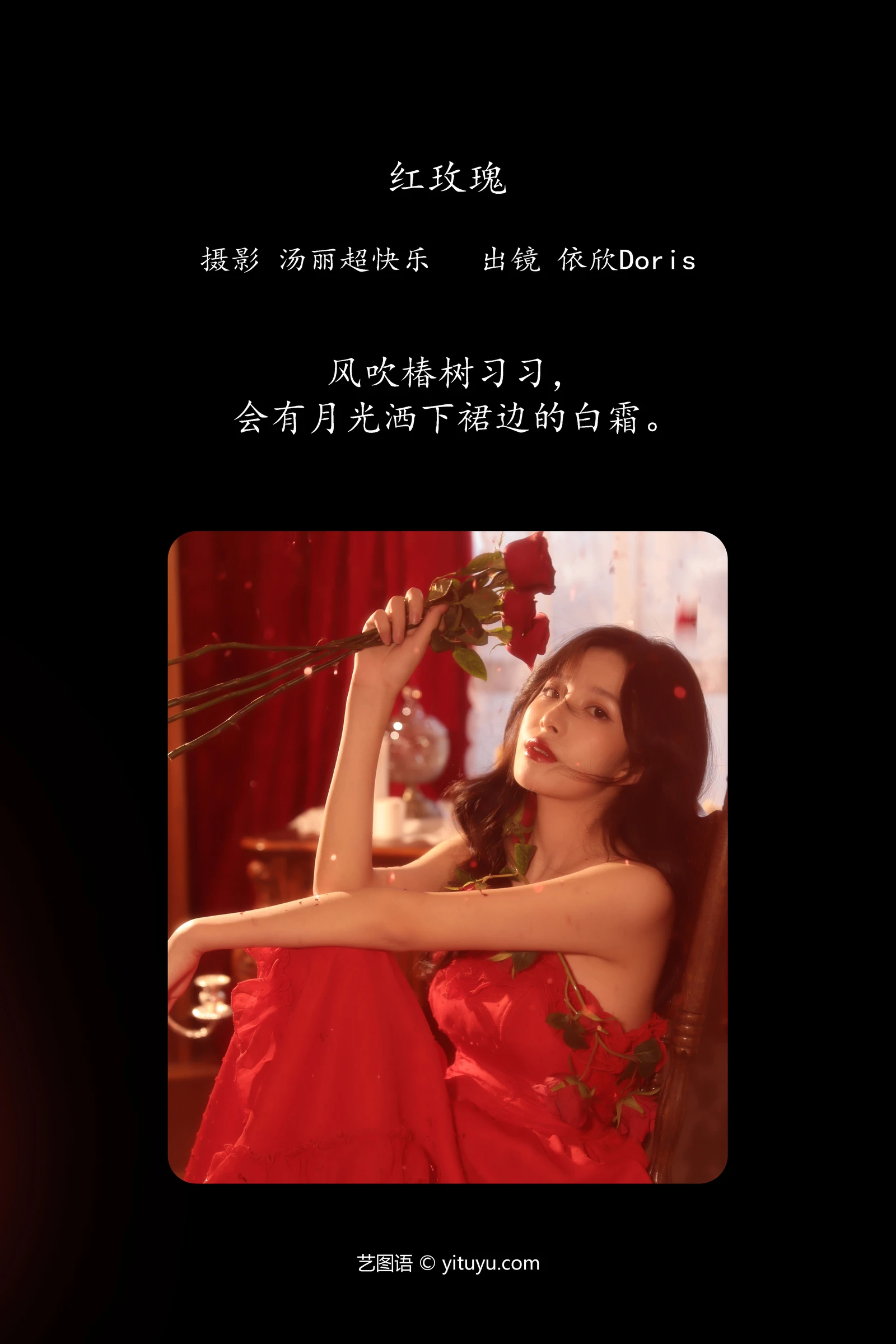 YITUYU艺图语 2024.05.31 红玫瑰 依欣Doris-COS世界