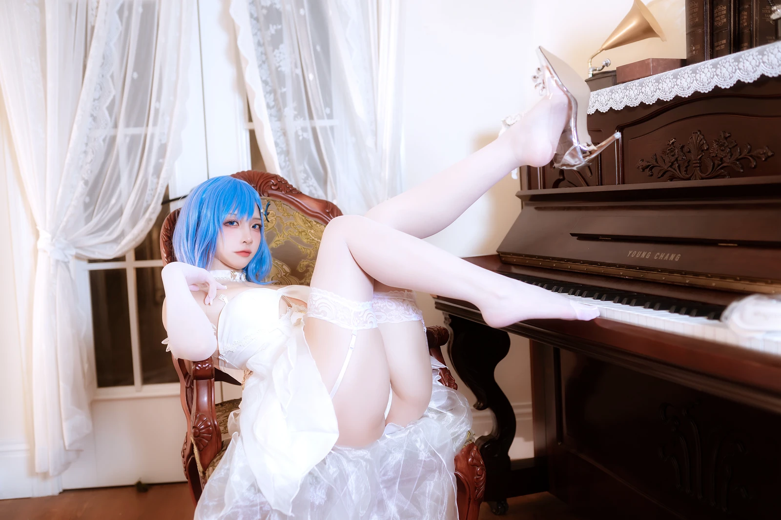 图片[2]-人气Coser二佐Nisa 恰巴耶夫礼服-COS世界