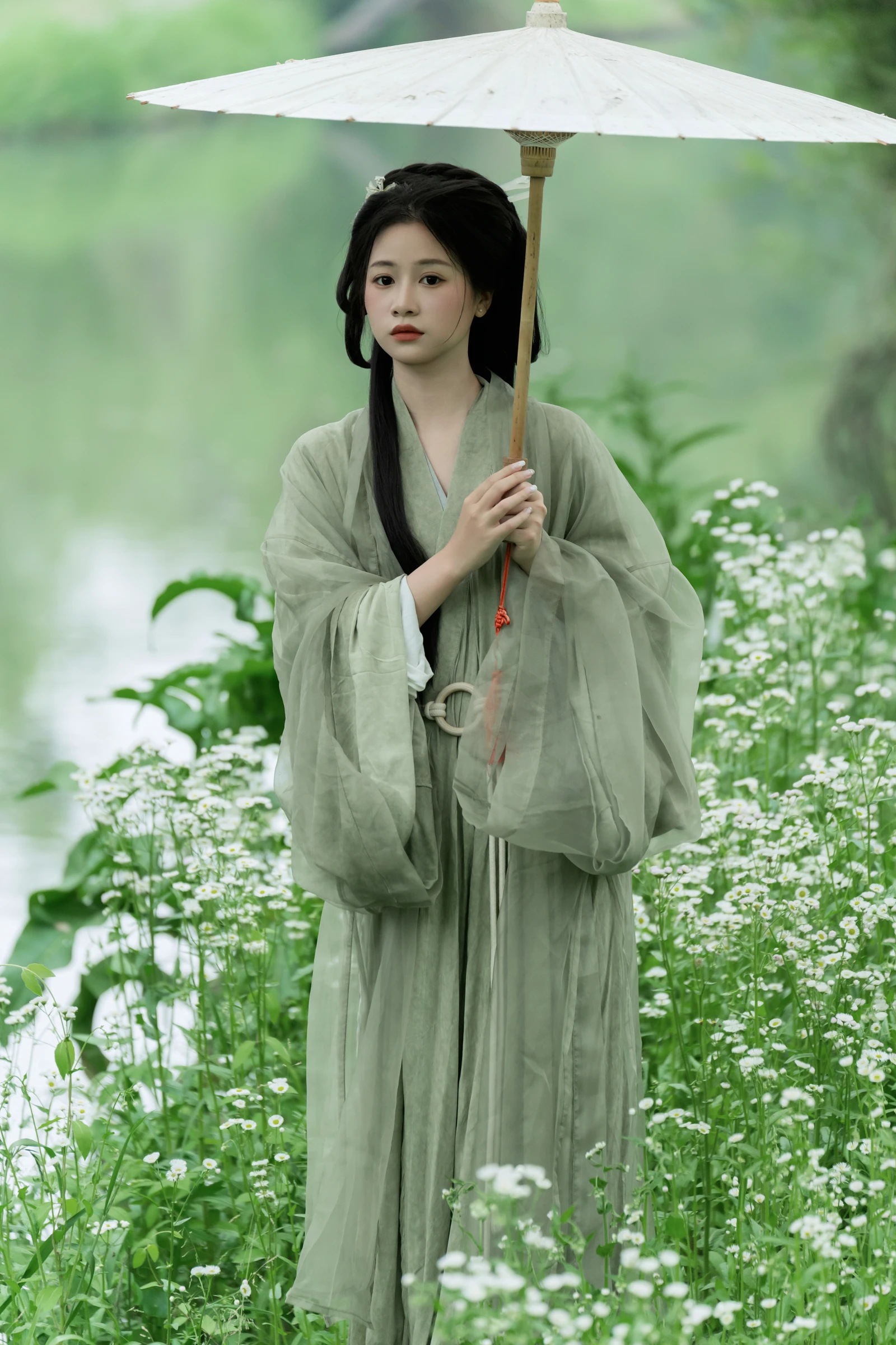 图片[2]-YITUYU艺图语 2024.06.09 绿色烟雨中 橙子舒-COS世界