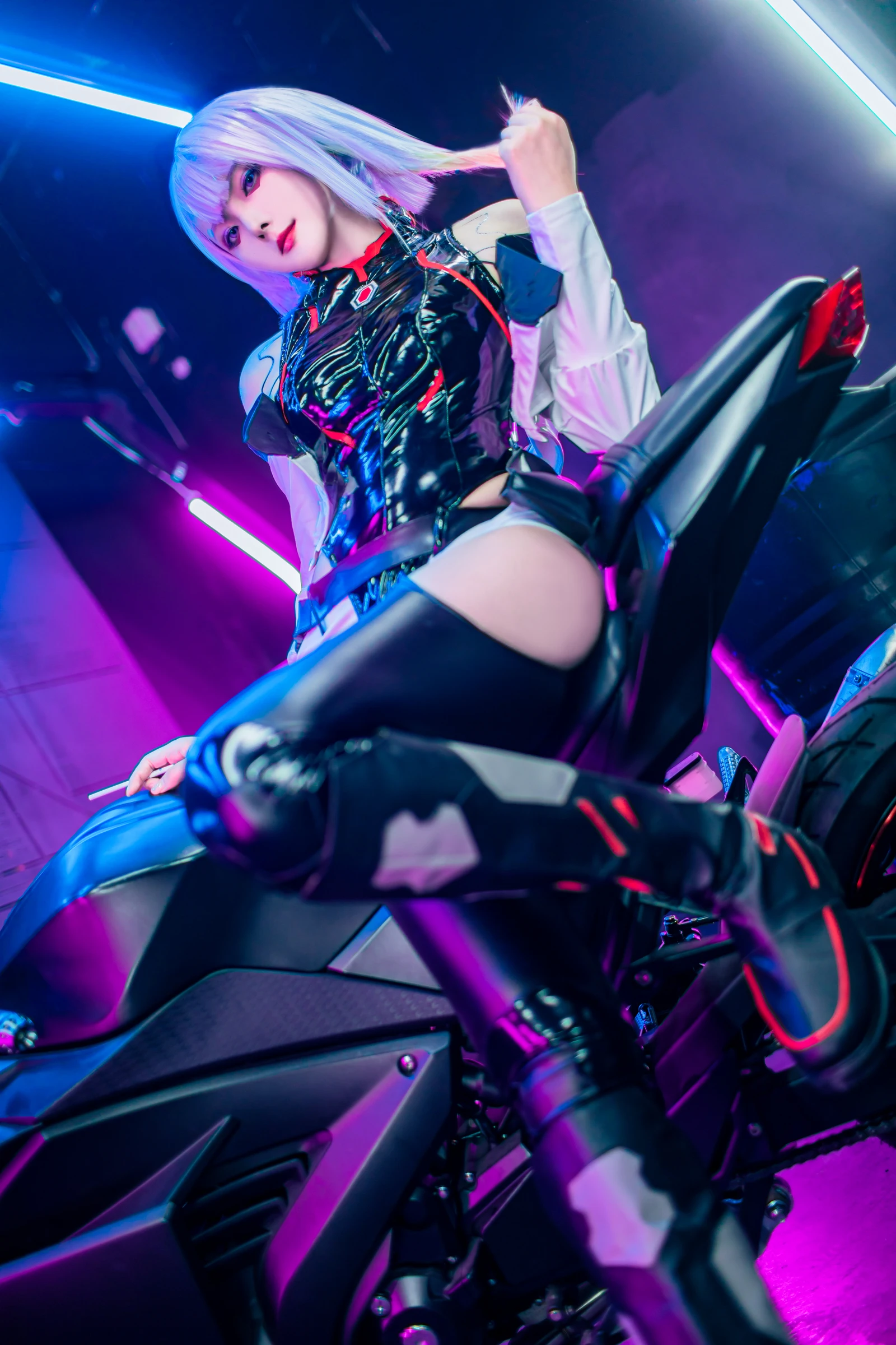 图片[3]-Natsuko夏夏子 赛博朋克边缘行者Lucy-COS世界