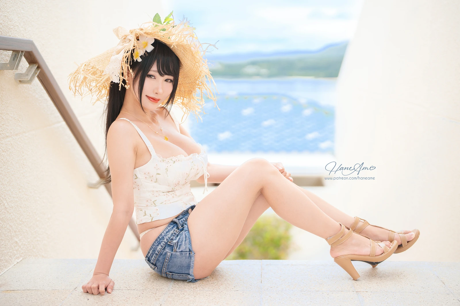 图片[2]-Hane Ame 雨波写真 盛夏記憶中的田園少女-COS世界